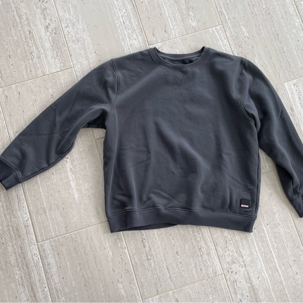 Craftsman Men XXL Charcoal Gray Fleece Crewneck Sweatshirt Sears Kmart Workwear